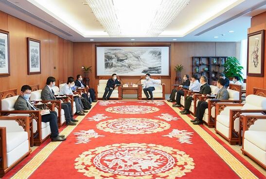 華能集團有限公司總經(jīng)理、黨組副書記鄧建玲會見電力規(guī)劃設(shè)計總院院長杜忠明