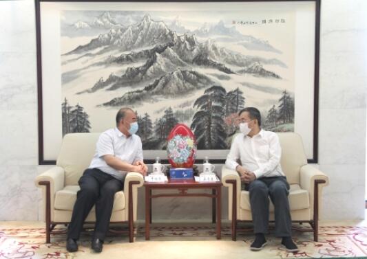 晏志勇會見內(nèi)蒙古能建集團(tuán)黨委書記、董事長牛繼榮一行