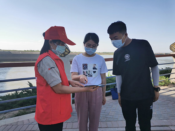 大唐海勃灣水利樞紐公司：保護(hù)母親河，我們在行動