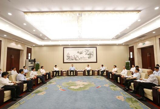 國家電網(wǎng)董事長毛偉明與浙江省委書記車俊、省長袁家軍會談