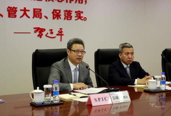 錢(qián)智民會(huì)見(jiàn)西門(mén)子總裁凱颯、西門(mén)子能源公司總裁布魯赫