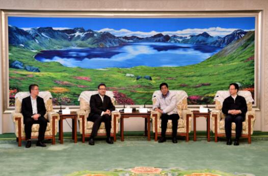 錢智民拜會吉林省委書記巴音朝魯、省長景俊海并調(diào)研吉電股份