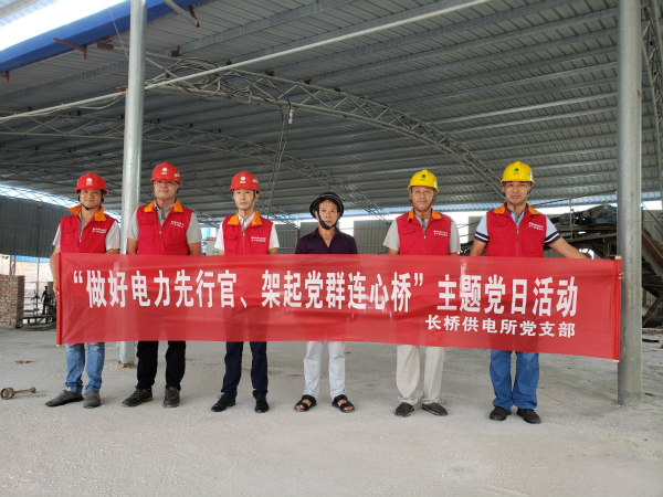 國網廣昌縣供電公司：開展“做好電力先行官、架起黨群連心橋”主題黨日活動