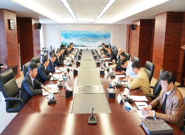 中國能建黨委書記、董事長宋海良拜會三峽集團(tuán)董事長雷鳴山