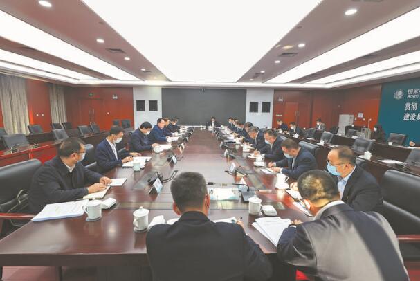 毛偉明董事長(zhǎng)、辛保安總經(jīng)理赴國(guó)網(wǎng)新疆電力調(diào)研
