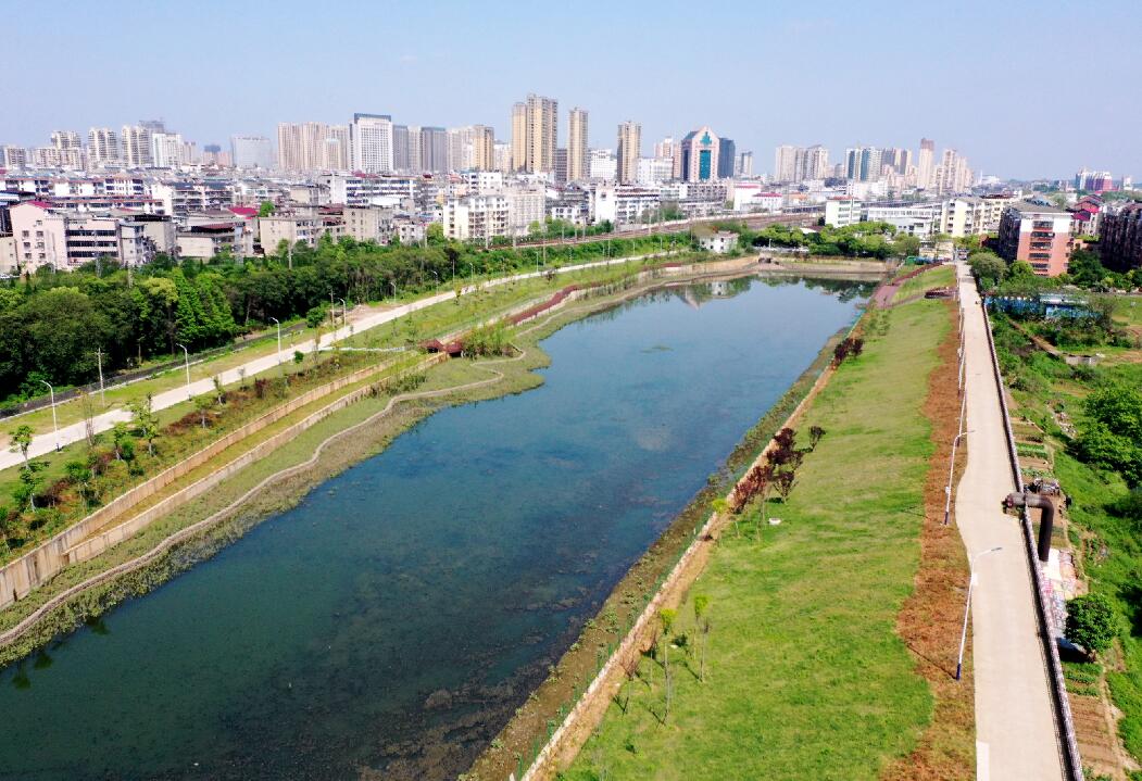 江西鷹潭這個水環(huán)境治理項目，很美！