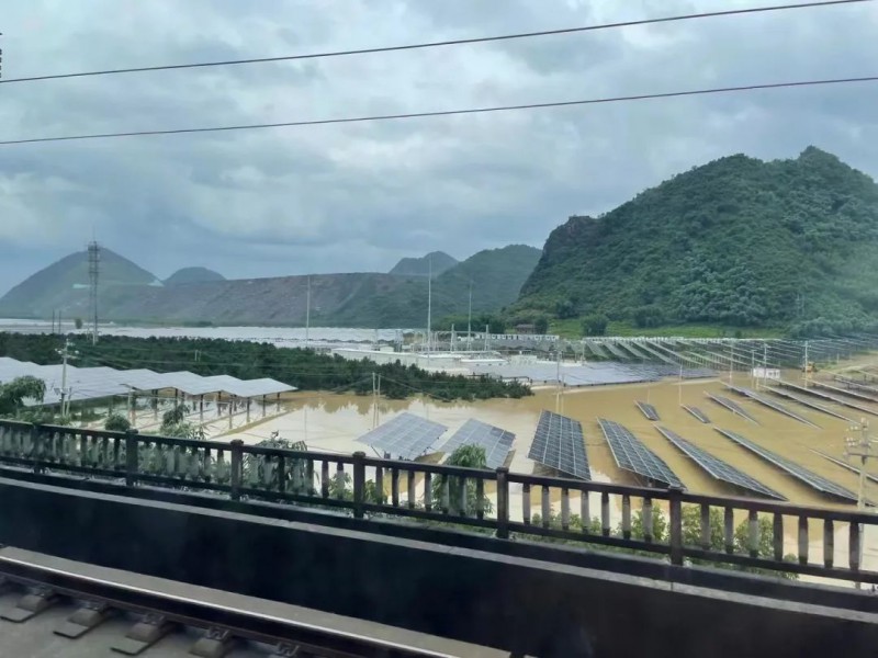 地面電站秒變漂浮電站，又一光伏電站被水淹！