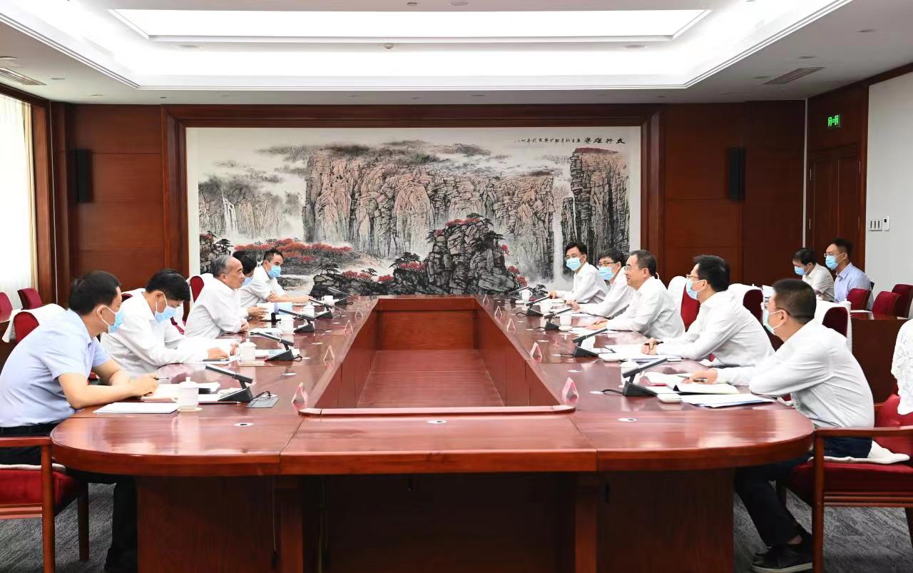 鄒磊拜會(huì)山西省委書記、省人大常委會(huì)主任林武