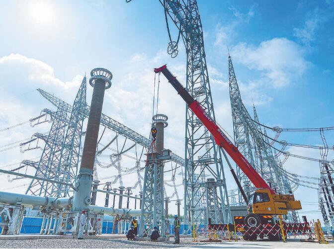 賦能京畿，北京東變電站擴建忙