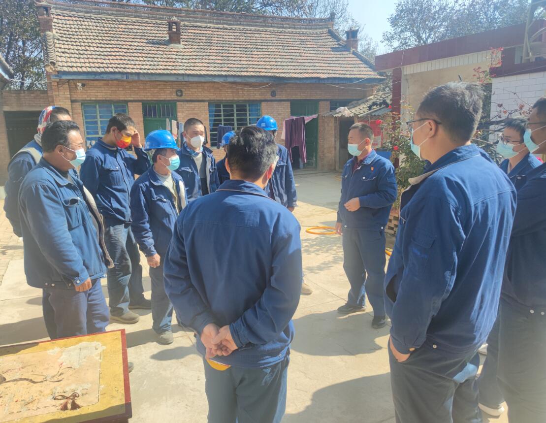 中能建建筑集團(tuán)正寧百萬項目部開展合作隊伍租房處疫情防控、用電防火專項檢查