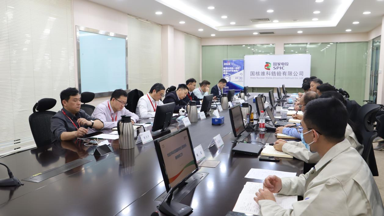 國(guó)家電投黨組成員、副總經(jīng)理盧洪早到國(guó)核維科調(diào)研