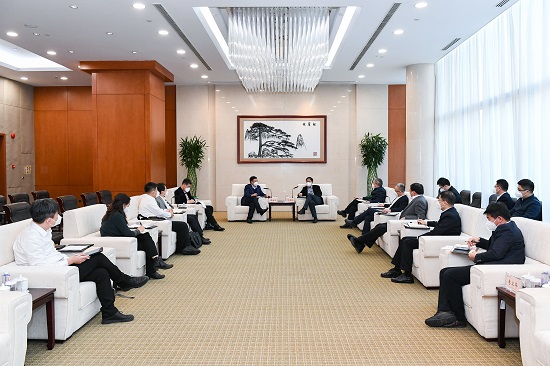 華能集團總經(jīng)理、黨組副書記鄧建玲會見沈鼓集團董事長戴繼雙