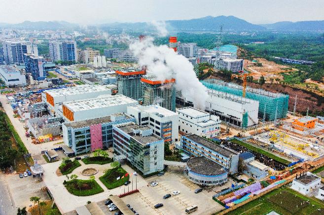中國能建建筑集團(tuán)承建的豐達(dá)9F燃機5號機組投運
