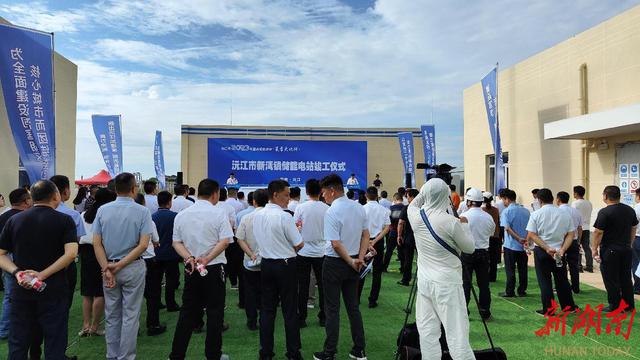 總用時不到90天，一座儲能電站在新灣鎮(zhèn)拔地而起