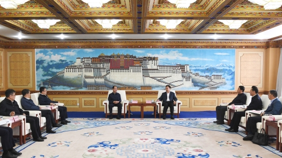 中國電建黨委書記、董事長丁焰章拜會(huì)西藏自治區(qū)黨委書記王君正、自治區(qū)主席嚴(yán)金海