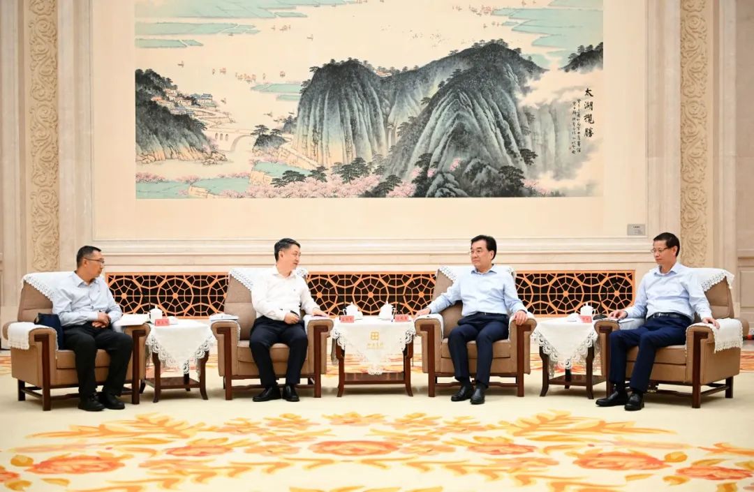 華能集團(tuán)黨組書記、董事長(zhǎng)溫樞剛拜會(huì)江蘇省委書記信長(zhǎng)星、省長(zhǎng)許昆林