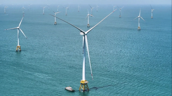 38.41萬千瓦時！全球首臺16兆瓦海上風機創(chuàng)單機日發(fā)電量新紀錄