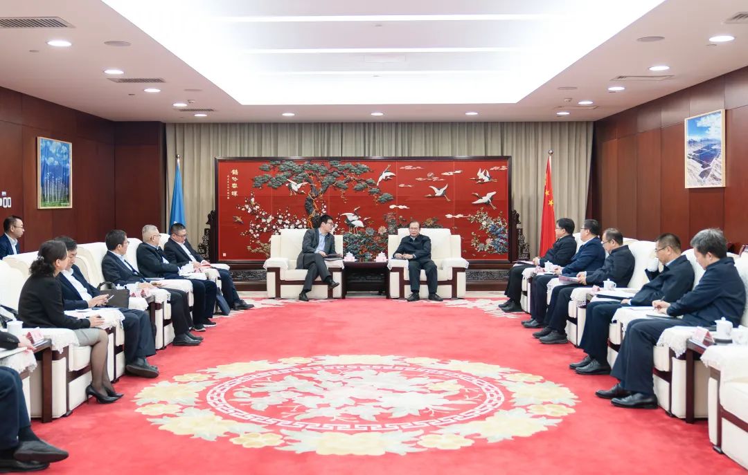 華電黨組書記、董事長江毅會見上海電氣集團(tuán)黨委書記、董事長吳磊