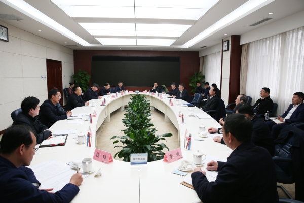 中國電建黨委書記、董事長丁焰章拜會水利部黨組書記、部長李國英