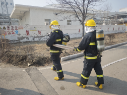 華潤(rùn)電力盤錦公司發(fā)電黨支部、綜合黨支部聯(lián)合開展消防應(yīng)急演練