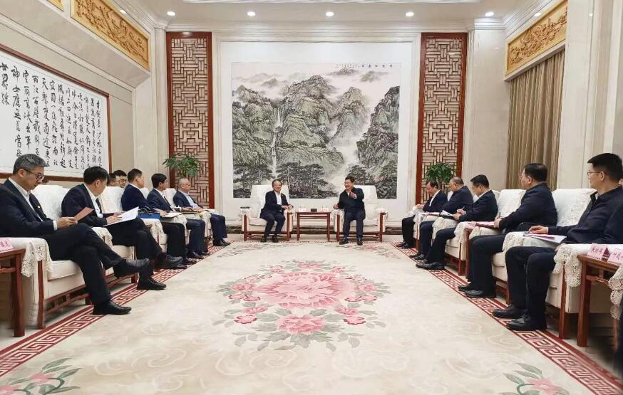 吳云拜會(huì)湖北省政府副省長(zhǎng)、黨組成員盛閱春