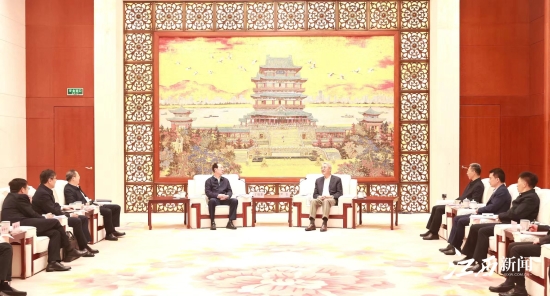 中國(guó)電建黨委書記、董事長(zhǎng)丁焰章拜會(huì)江西省委書記尹弘