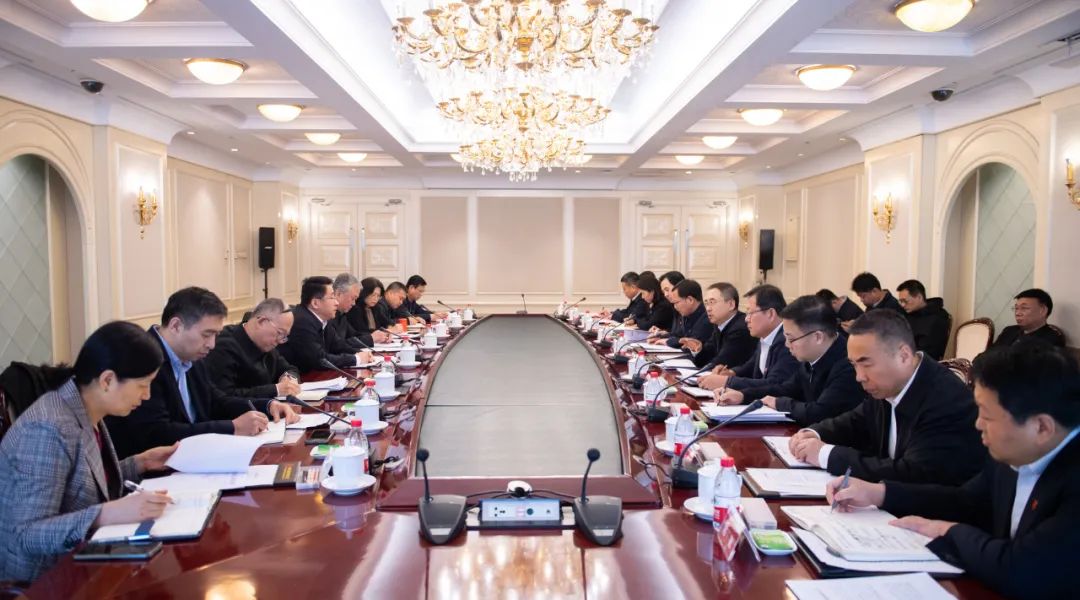 大唐集團(tuán)黨組書記、董事長(zhǎng)鄒磊與北京市副市長(zhǎng)高朋座談交流